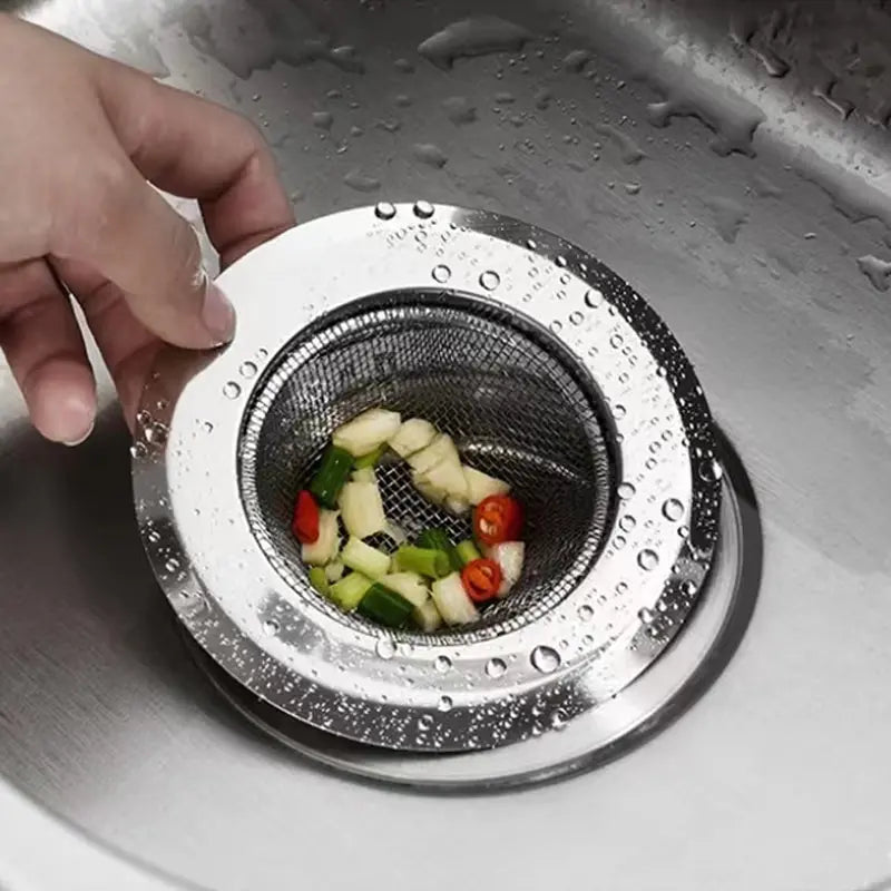 Küche Waschbecken Sieb Edelstahl Waschbecken Trichter Anti Blockieren Waschbecken Spülmaschine Becken Boden Ablauf Kanalisation Haar Sieb