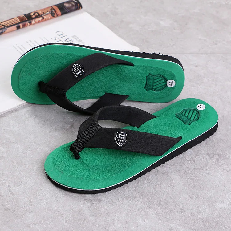 2023neue Männer Hausschuhe Eva weiche Seiten Schuhe Garten Sandstrand Schuhe Keile süße Sandalen Anti-Rutsch-Plattform Flip Flops für Stenio
