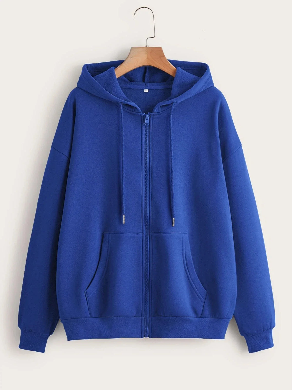 Einfarbige Damen-Kapuzenpullover mit Reißverschluss, Herbst, lässige Sportbekleidung, trendiger, bequemer, langärmeliger All-Match-Taschen-Kapuzenpullover