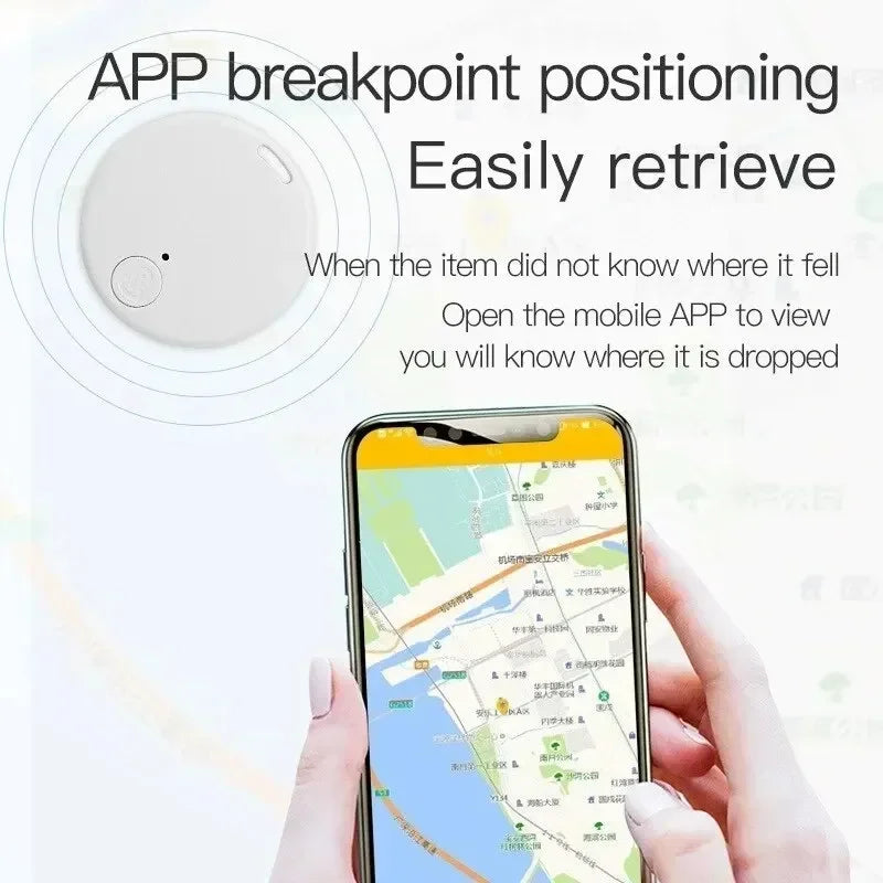 Lenovo Mini Hunde-GPS Bluetooth 5.0 Tracker Anti-Verlust-Gerät für Haustiere, Kinder, Taschen, Geldbörsen, Smart Finder Locator