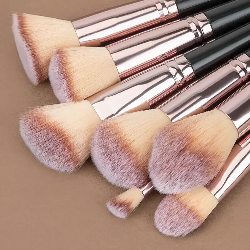 3-20-teiliges Make-up-Pinsel-Set, professionelles Pinsel-Set für Lidschatten, Foundation, Concealer, Rouge, Kabuki-Pinsel, weich, flauschig, Schönheitswerkzeug für Frauen