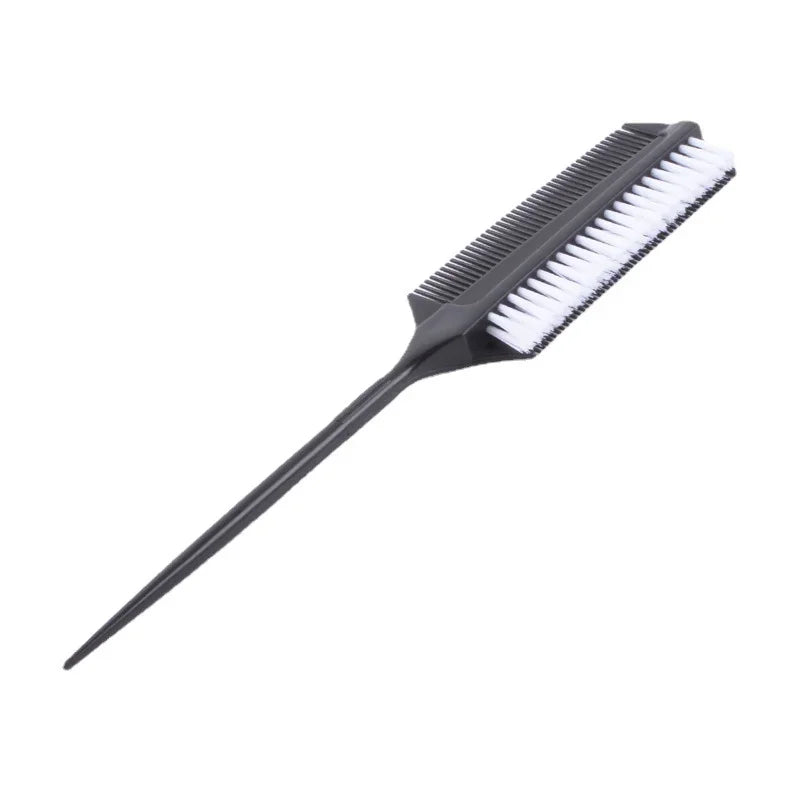 Professionelle Friseur Doppel Seite Farbstoff Kamm Mit Nylon Haar Trocknen Pinsel Tönung Kämme Haar Farbe Pinsel Haar Styling Werkzeuge