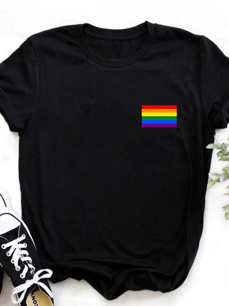Gelbes Kurzarm-T-Shirt für Damen, lässige Damenoberteile, Harajuku-Streetwear, Sommerdruck, Drop Ship