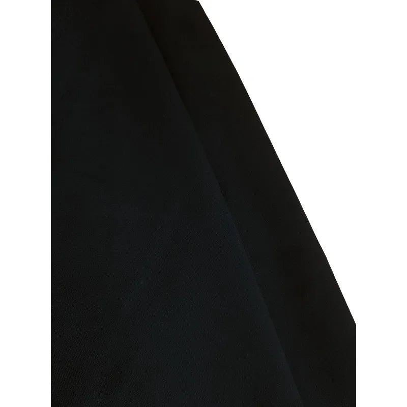 Frühling und Herbst, lässiger Stil, kleiner Kapuzenpullover, gerade Hose, Freizeithose, Damen-Herbst- und Winter-Baggy-Hose