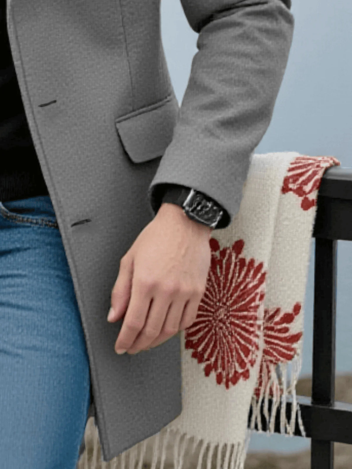 Einreihiger Wollmantel für Herren, verdickt mit Innenfutter, warmer Graben, für den Winter, Pendeln, lässige Oberbekleidung, Wollmantel