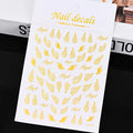 1Pc Gold Splitter Laser Engel Flügel Nail art Aufkleber 3D DIY Schmetterling Flügel Selbstklebende Sliders Maniküre Dekoration Tipps abziehbilder