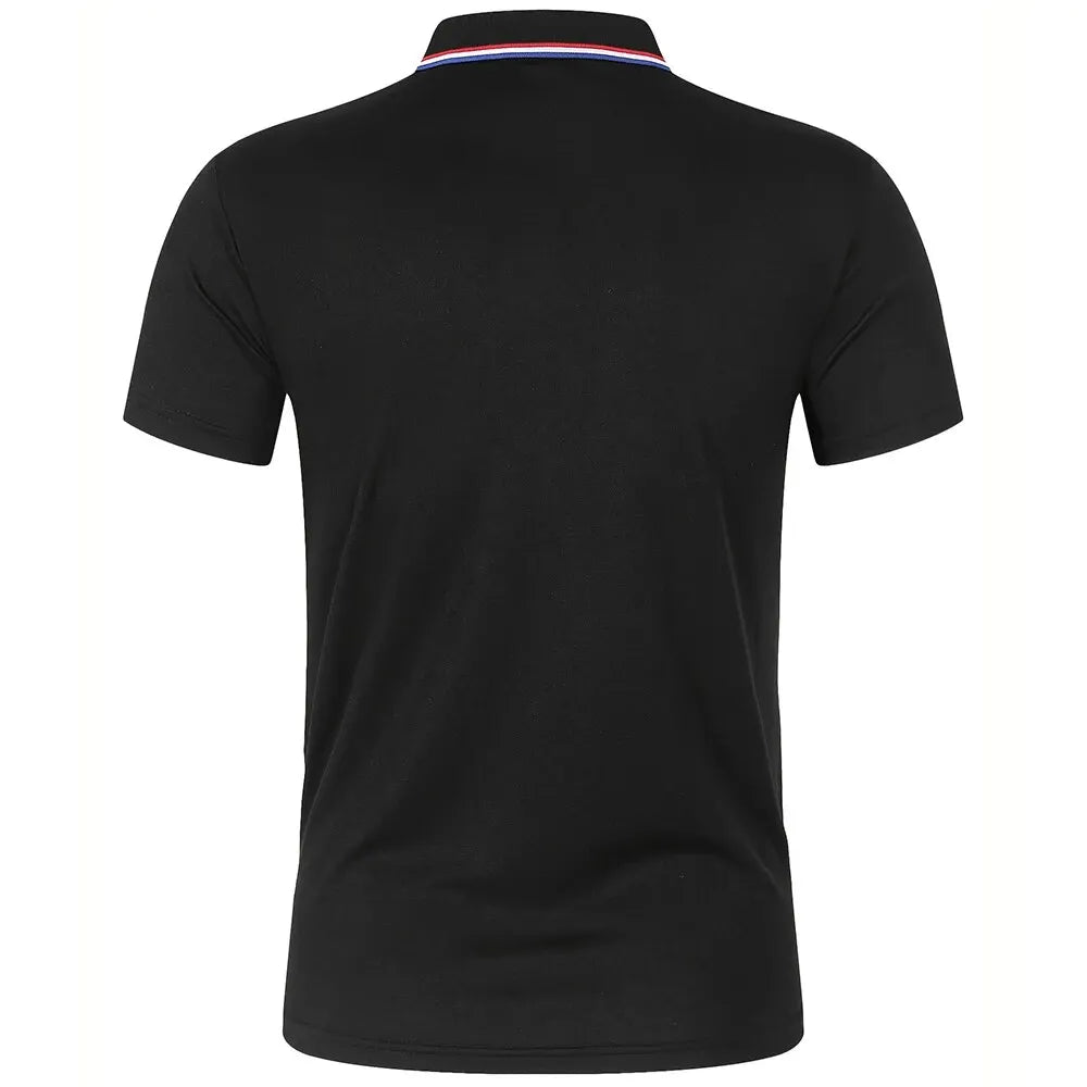 2025 heißer Verkauf männer Sommer Casual Atmungsaktive Bequeme Polo-Shirt männer Einfarbig Hohe Qualität Kurzarm T-Shirt