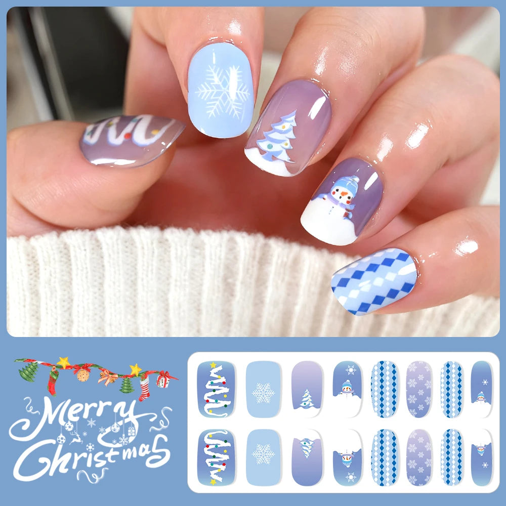 14 Tipps Full Wrap Nagellack Aufkleber Selbstklebende einfarbige Gel-Nagelstreifen Kunst Aufkleber Nicht halbgehärtete DIY Nageldekorationen