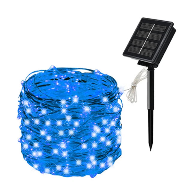 32M 300Leds Im Freien Wasserdichte Solar-Led-Licht Outdoor Girlande Solar Power Lampe Garten Lichter Weihnachten Party Garten Dekoration
