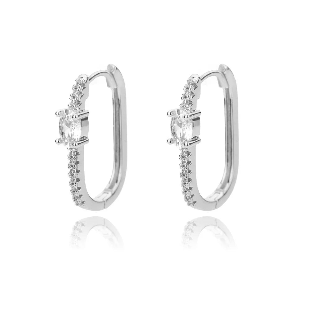 Klassische Imitation Perle Edelstahl Durchbohrte Ohrringe für Frauen Vergoldet Blatt Zirkonia Schmuck Retro Schmuck Kostenloser Versand