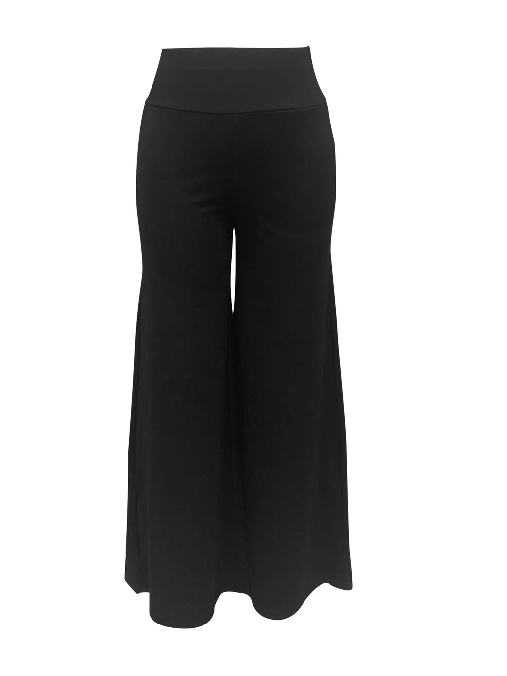 2024 neue Streets tyle Damen Plus-Size-Modestil einfarbige Hose mit weitem Bein Neun-Punkt-Hose
