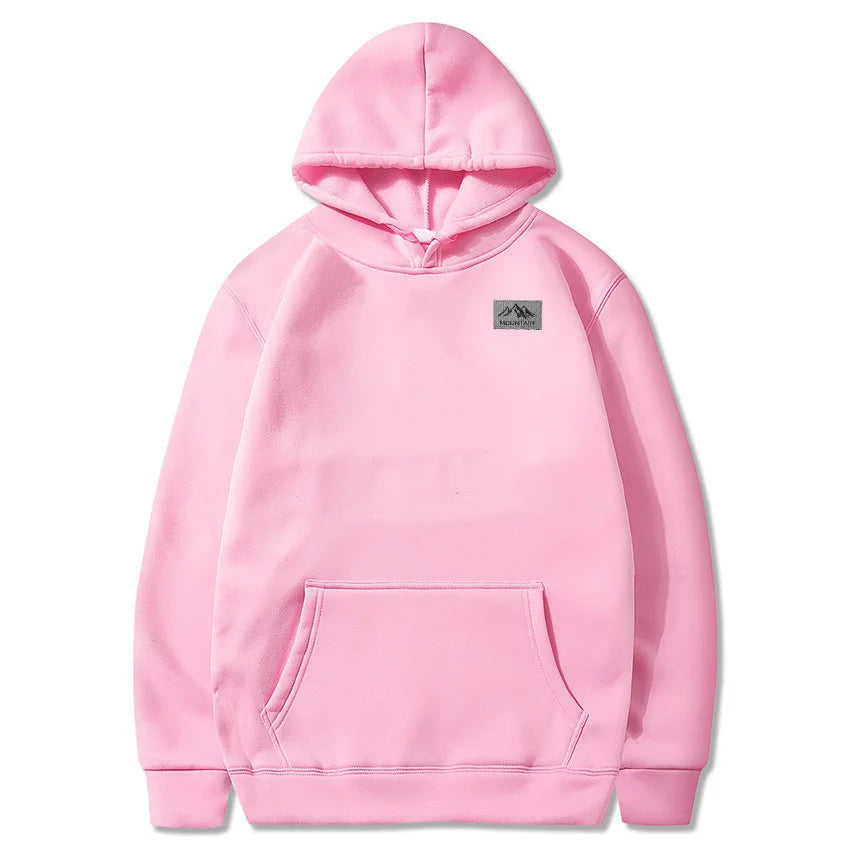 Neue, fabrikgefertigte, gerade geschnittene Kapuzenpullover in 14 Farben für Damen und Herren. Großhandelspreis für Frühlings- und Herbst-Freizeitkleidung mit Kapuze