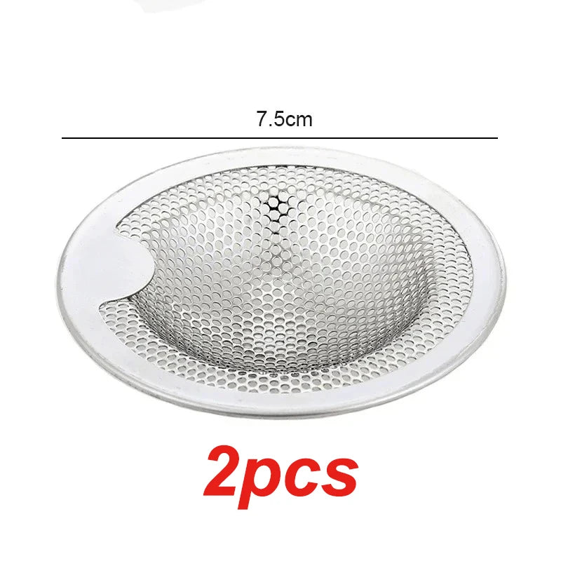 Küche Waschbecken Edelstahl Filter Kanalisation Mesh Siebe Badezimmer Waschbecken Bodenablauf Haar Abfall Filter Ablauf Korb Loch Filter