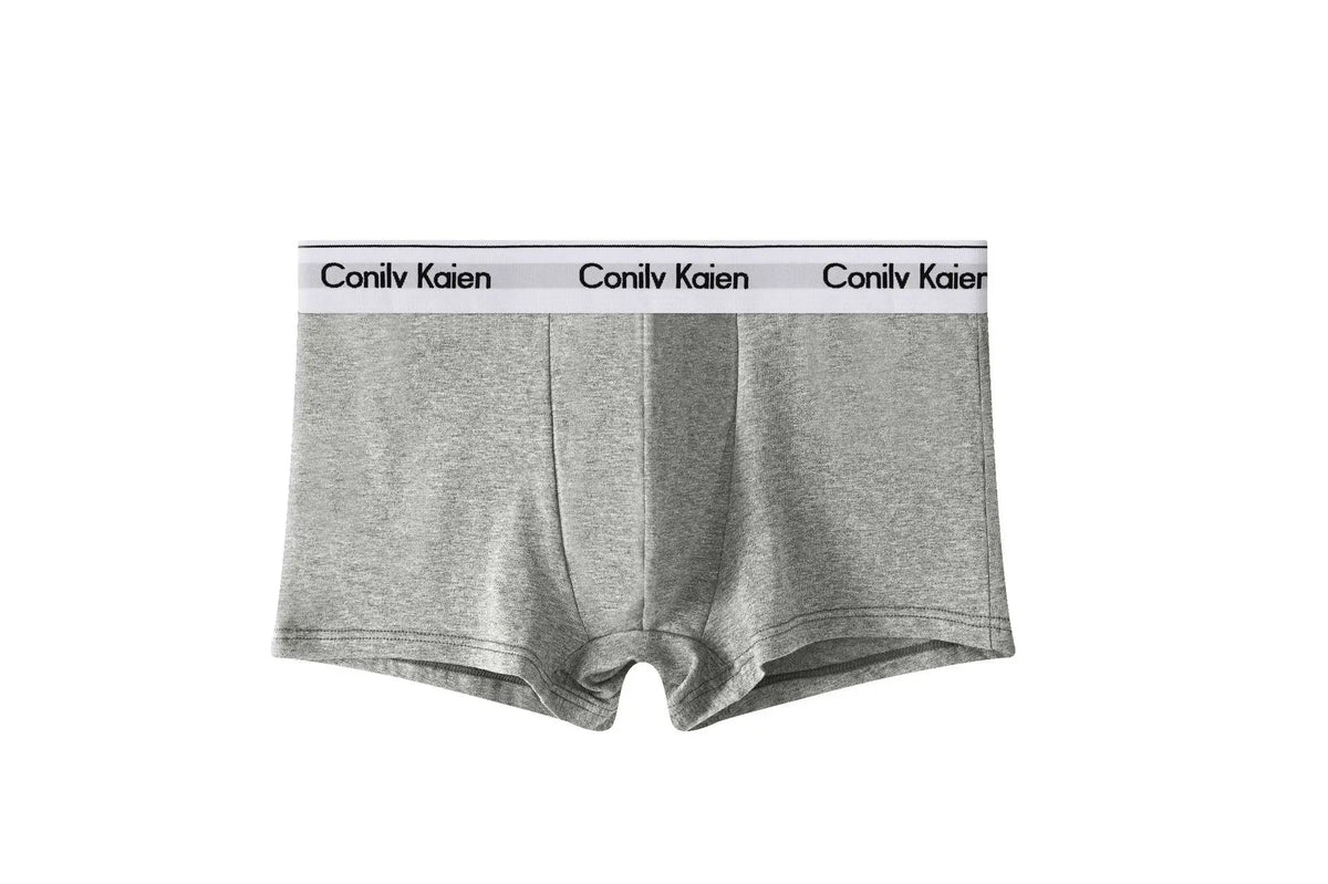 Neue Herrenunterwäsche: Premium-Baumwoll-Slips – atmungsaktive, jugendliche Herren-Boxershorts in großen Größen – kurz geschnittene Boxershorts
