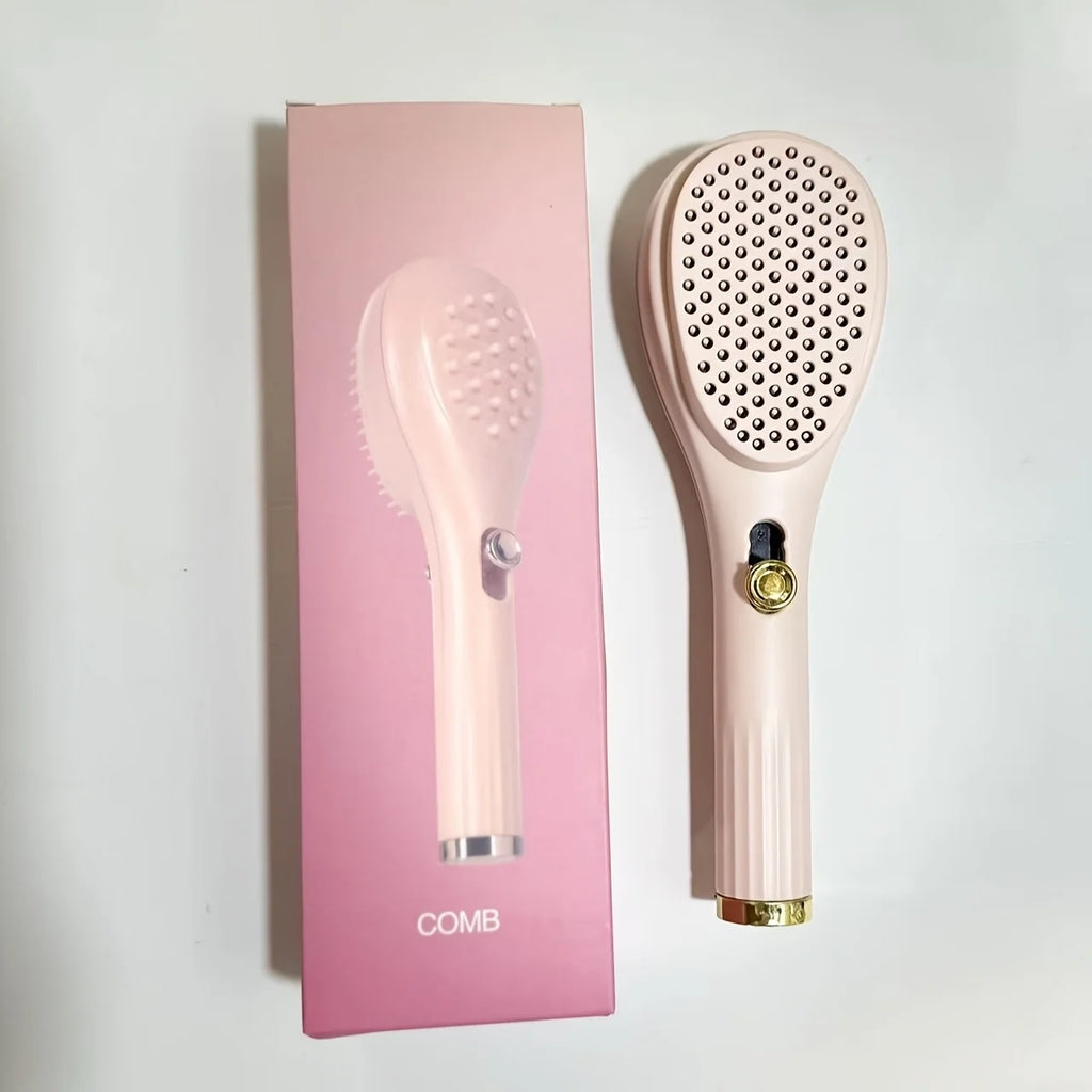1 Stück magischer einziehbarer Haarkamm – antistatische Kopfhaut-Massage- und Entwirrungsbürste für alle Haartypen, Urlaubsgeschenkbox, Beauty-Tool