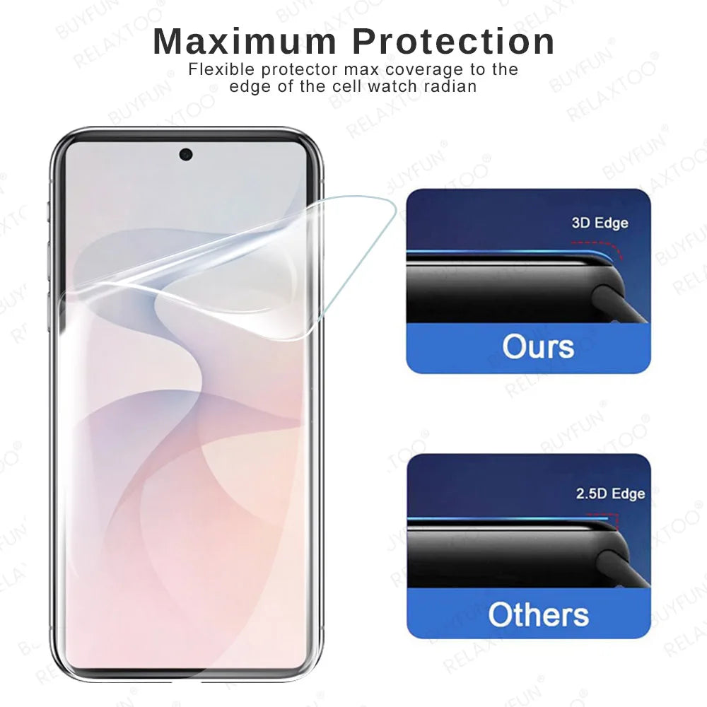 1–4 Stück bruchsichere Hydrogel-Folie für Samsung Galaxy Z Flip 8 7 5G, weicher, faltbarer Displayschutz für SamsungZFlip8 Flip7 Flip8