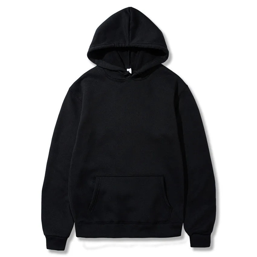 Damen Einfarbige Kapuzenpullover mit Taschen Sport Fitness Sweatshirts Modische Lässige Pullover in Verschiedenen Farben