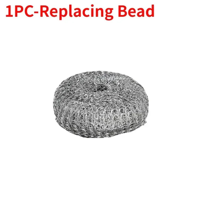 1-10PCS Edelstahl Topf Pinsel mit Griff Heavy Duty Geschirrspülen Draht Ball Metall Wäscher für Home Küche reinigung Werkzeug