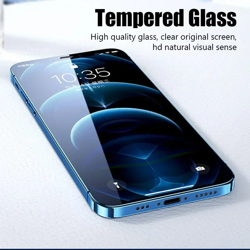1-5Pcs Schutz glas Für iPhone 15 14 13 12 11 Pro Max XS XR 12Mini screen protector Gehärtetem glas Für iphone 7 8 14 15 Plus