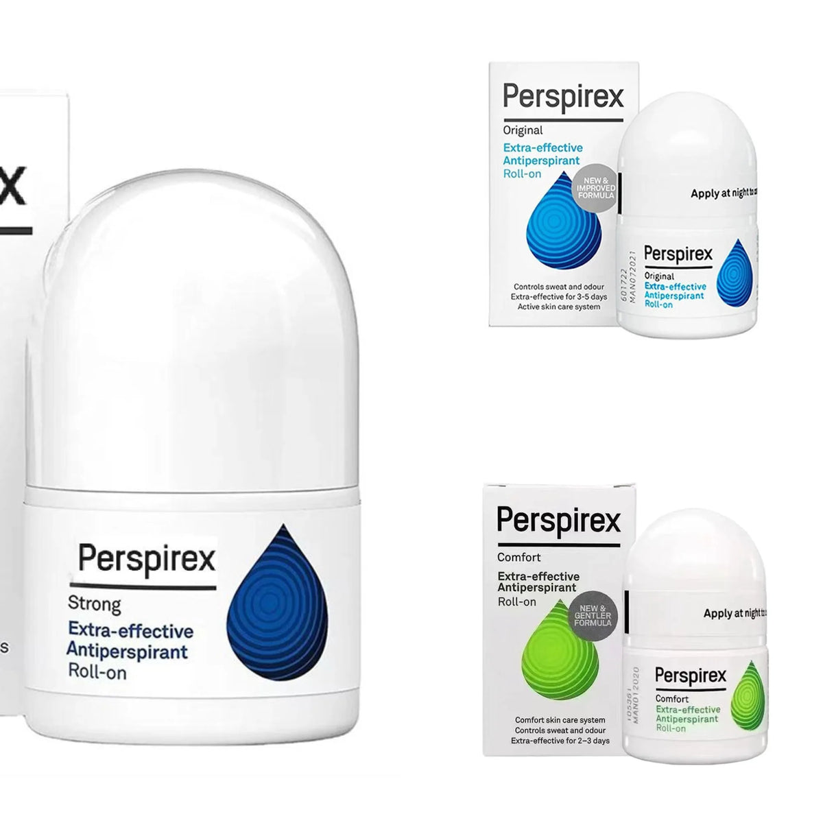 1/3 Stück Antitranspirant-Anti-Transpirant-Deodorant-Stift für Männer und Frauen, langlebig, hochwirksam, für Perspirex
