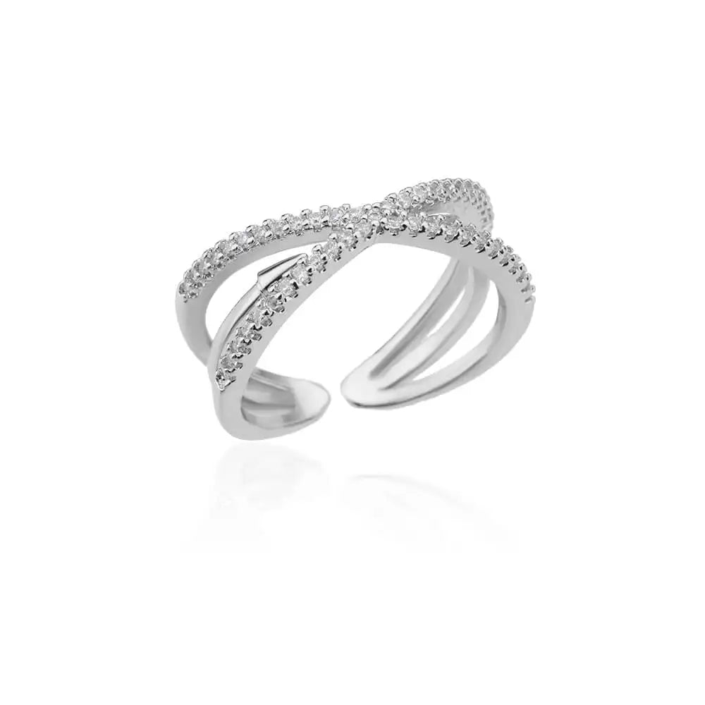 Edelstahl Runde Ringe Für Frauen Zirkon Geometrische Gold Farbe Kristall Ring Ästhetischen Hochzeit Schmuck Geschenk Bague Femme