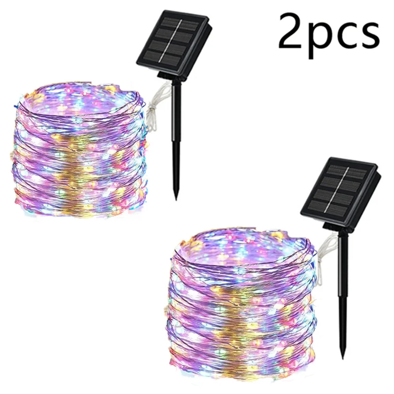 32M 300Leds Im Freien Wasserdichte Solar-Led-Licht Outdoor Girlande Solar Power Lampe Garten Lichter Weihnachten Party Garten Dekoration