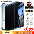 3/4/5 Stück Anti-Spy gehärtetes Glas für iPhone 17 Pro Max 17 Air Privacy Displayschutzfolien für iPhone 16 15 Plus 14 ProMax 16e