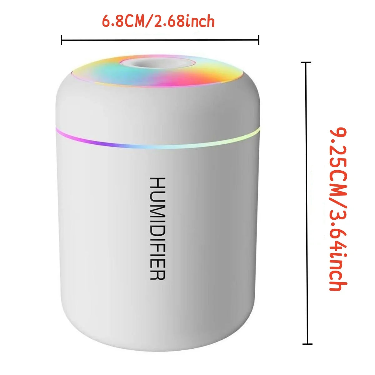 180ML Mini Luftbefeuchter USB Elektrische Aroma Diffusor Ätherisches Öl Reiniger Aromatherapie Nebel Maker Lichter Für Auto Hause Schlafzimmer