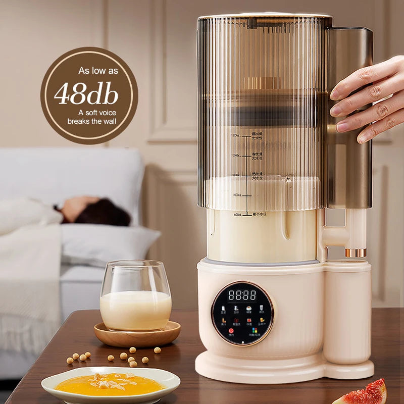 1500 ml Sojamilch Maschine Elektrische Entsafter Mixer Sojamilch Maker Wand Brechen Maschine 10-blatt Klinge Frühstück Maschine