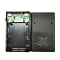 4x18650 DIY Power Bank Box 15000mAh Superschnelle Ladebox mit Digitalanzeige für BC1.2 für iPhone für Samsung