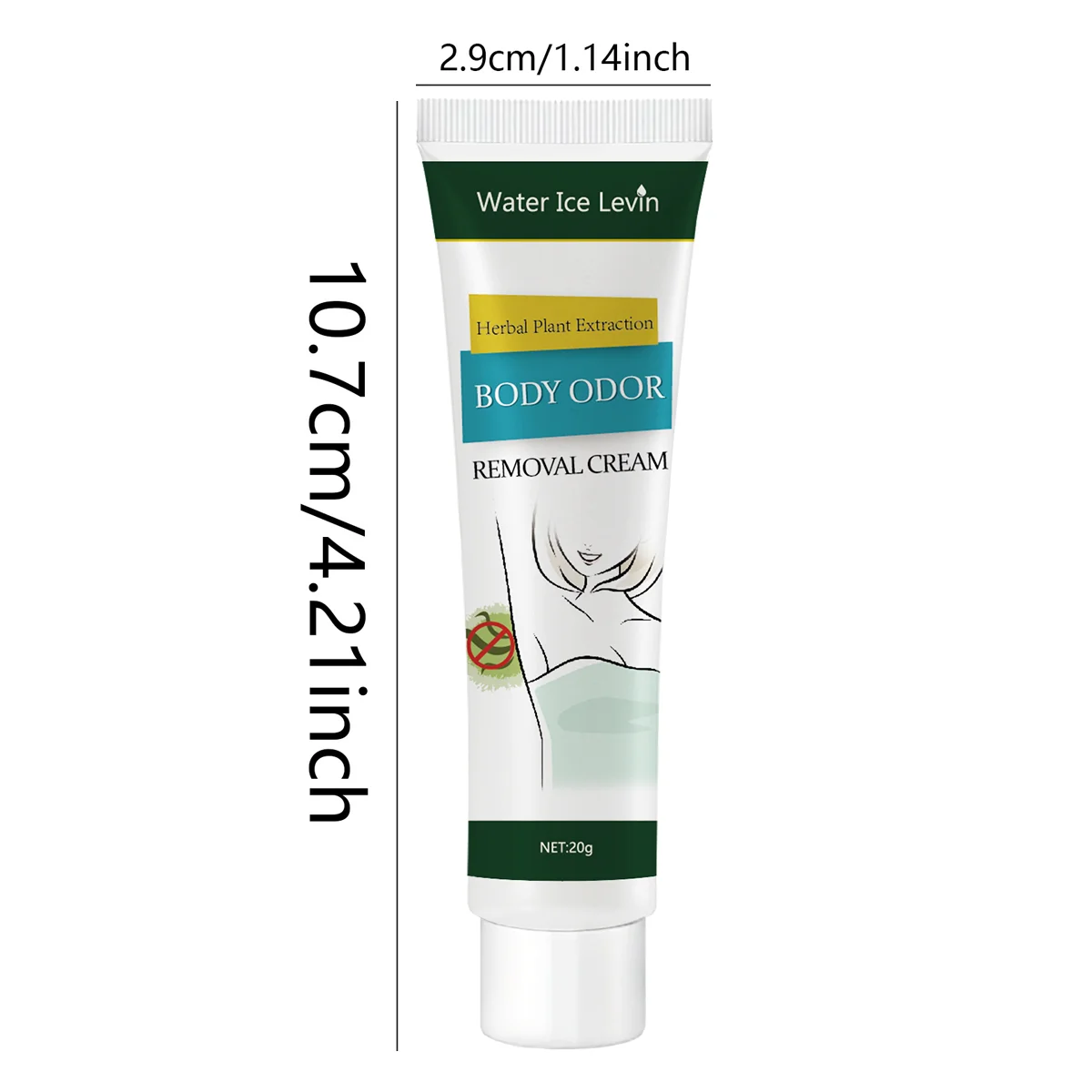 Herbal Essence Deodorant-Creme – antiallergisch, langanhaltende Frische, feuchtigkeitsspendend, geeignet für Achselhöhlen und den ganzen Körper, alle Hautfarben, tragbar, Unisex