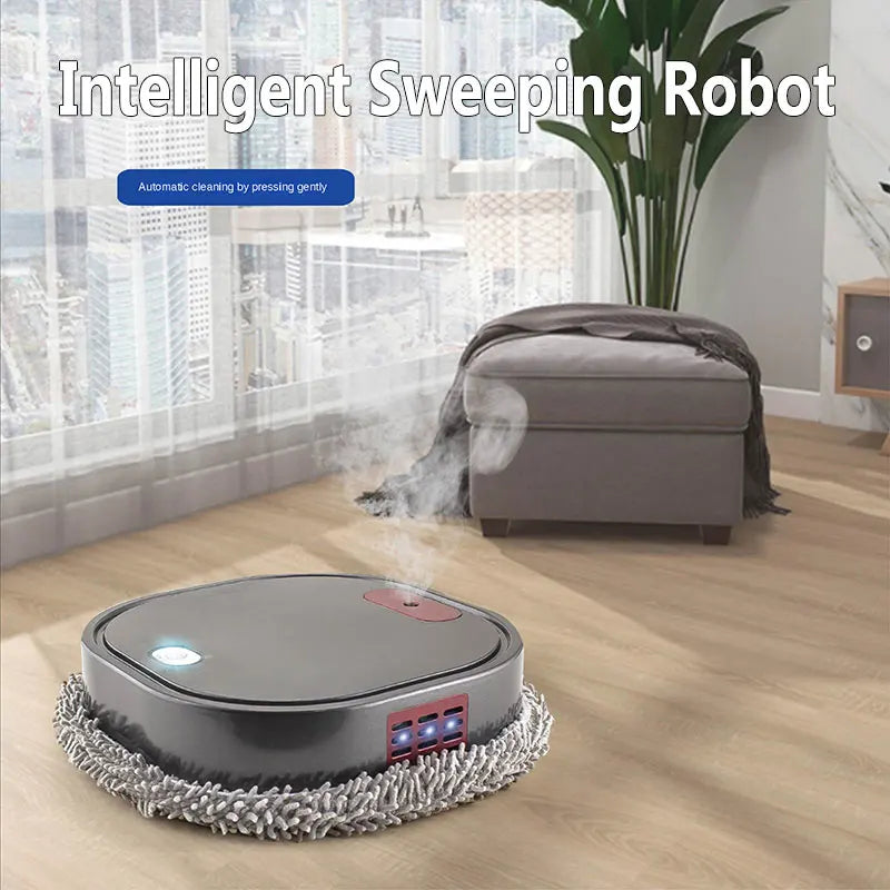 2024 neue 3 in 1 Trocken-und Nass kehr-und Mopproboter-Staubsauger wiederauf ladbarer intelligenter Wisch roboter Sprüh reiniger Heim wisch roboter
