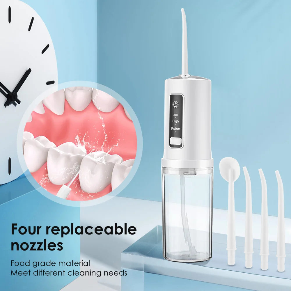 Tragbare Munddusche Wasser Flosser + Elektrische Zahnbürste Sonic Dental Scaler Dental Wasser Jet Zähne Reinigung Mundpflege Set
