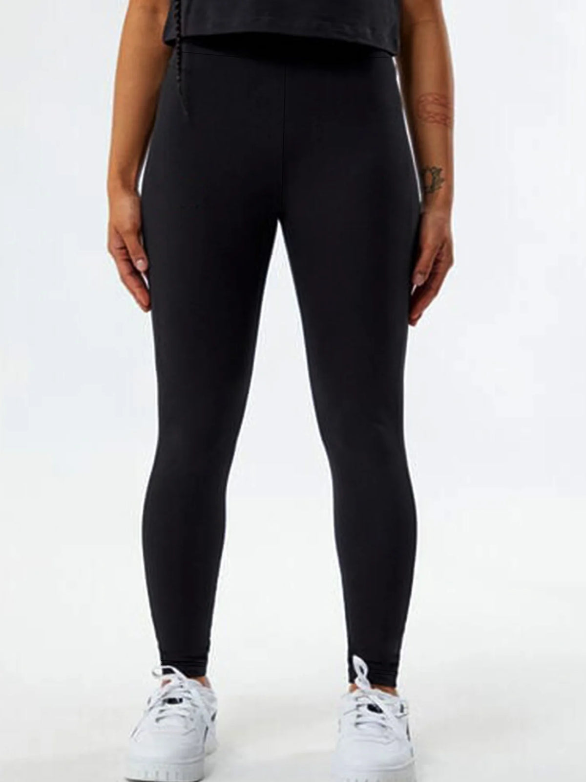 2026 Lässige Moderne Slim-Fit-Hose für Damen Normale Taille Atmungsaktiv Schlankheitsfördernd Einfarbig Schwarz Büro Party