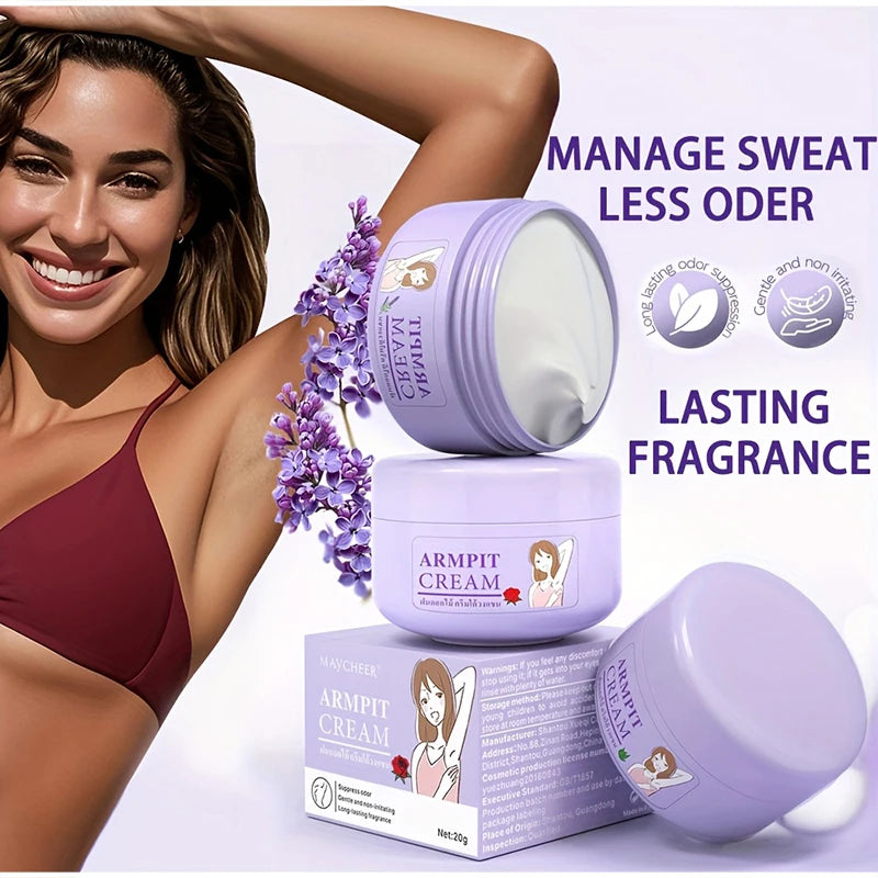 Kräuter-Deodorant Fester Achselbalsam Antiperspirant Natürlicher Erfrischer Rose Lavendel Achsel-Deodorant Fester Duft Dean Taste