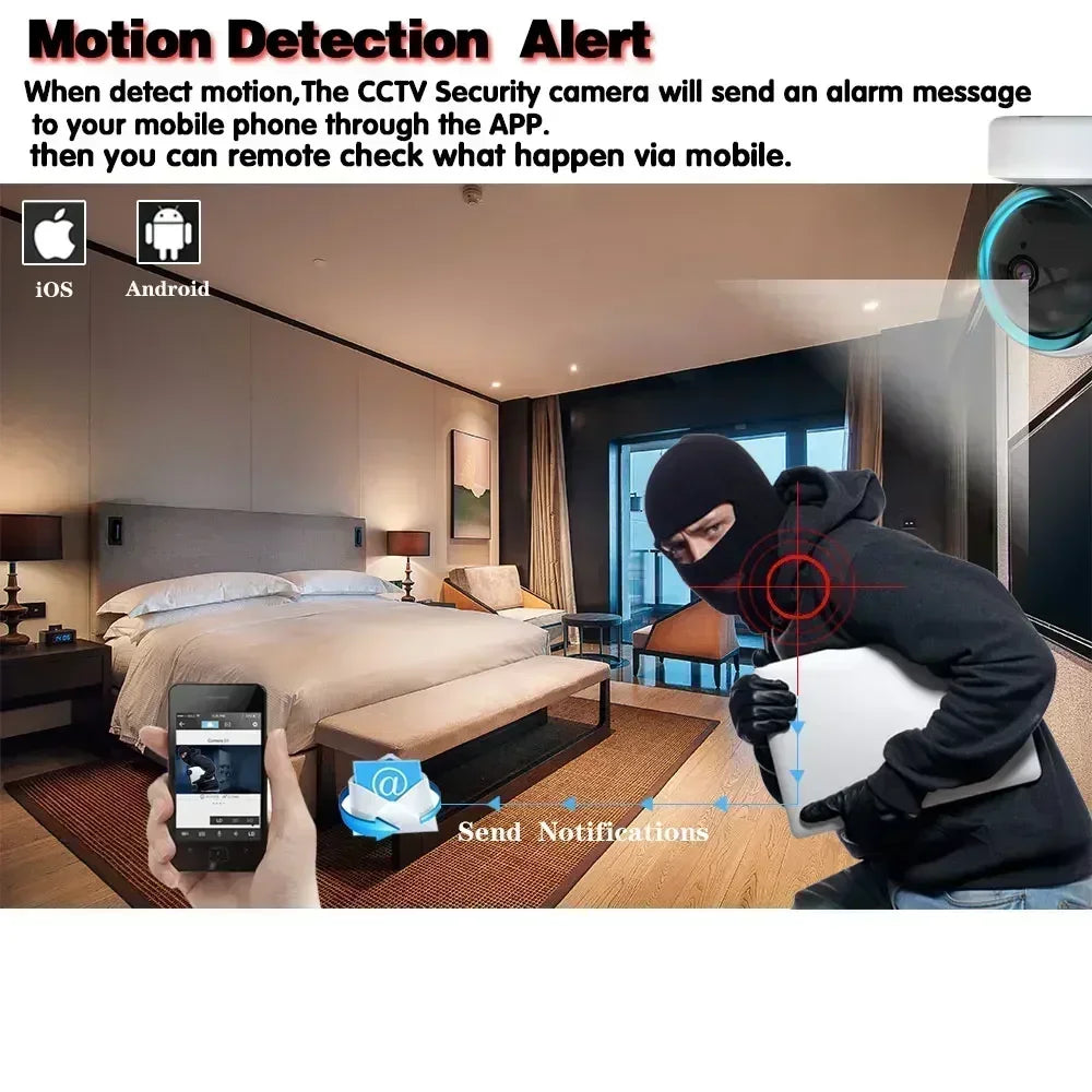 Smart Life 5MP IP WiFi Kamera Überwachung Sicherheit Baby Monitor Automatische Menschen Tracking Cam Zwei-wege Audio Indoor Video Kamera