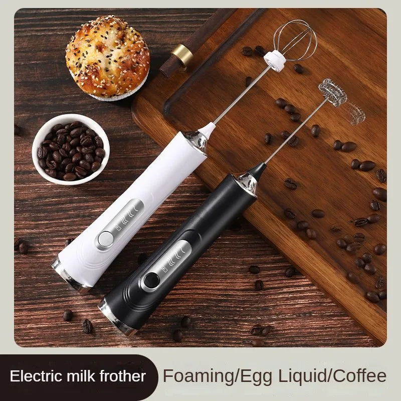 Elektrischer Handmixer, kleiner Milchaufschäumer, Eierschläger, tragbarer Kaffee-, Sahne- und Buttermixer, unverzichtbares Küchengerät