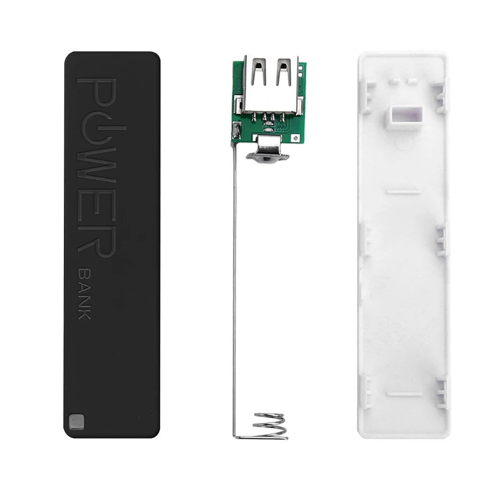 DIY TYPE-C 1-Abschnitt 18650 Power Bank Batterieladegerät Fall Tragbare USB Power Bank Kit Aufbewahrungskoffer DIY Mobile Stromversorgungsbox