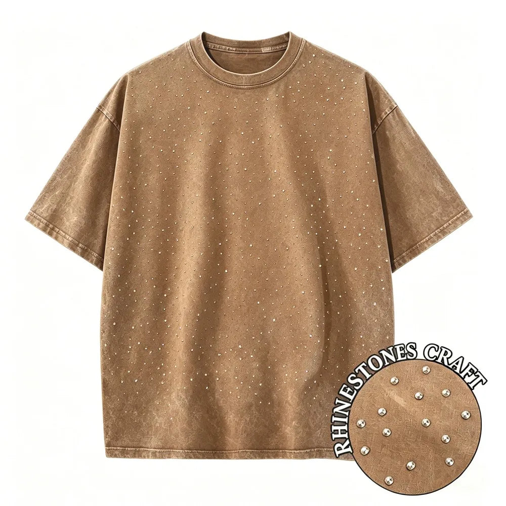 Mode Frauen Baumwolle Solide Gewaschen T-shirts Lose Oansatz T-shirts Straße Casual Komfortable Kurzarm Tops Weibliche Kleidung