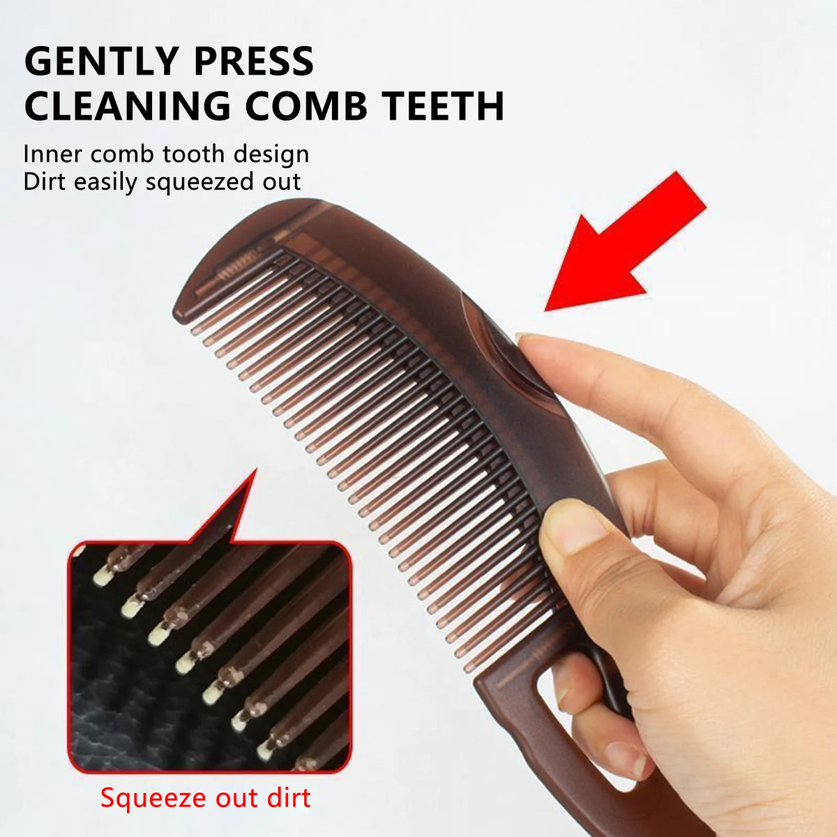 Schuppen Entfernung Kopfhaut Haar Kämme Haar Dressing Kamm Selbstreinigende Anti-Statische Massage pinsel Haarpflege Styling werkzeuge