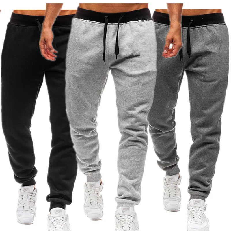 2026 neue Sport Hosen Frühling und Herbst Hosen Jogging Hosen Casual Sport männer Fitness Einfarbig Jogging Hosen 3 farben