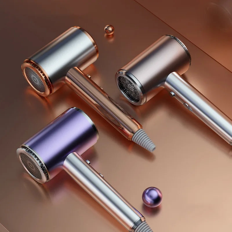 Neuer Schnelltrocknender Haartrockner mit Geringer Strahlung Negative Ionen Ultra-Leise Schwarze Technologie Haarpflege Haartrockner Geschenkbox-Verpackung