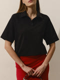 Poloshirts im Casual-Stil, Sommermode für Damen und Herren, Atmungsaktive Golf-Shirts, Unisex Streetwear, Trendige Oversized Weiße Oberteile
