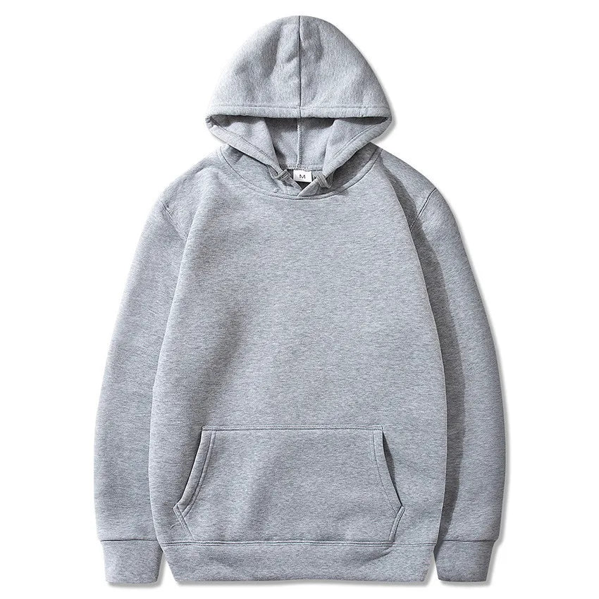Damen Einfarbige Kapuzenpullover mit Taschen Sport Fitness Sweatshirts Modische Lässige Pullover in Verschiedenen Farben