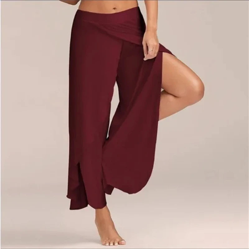 Damen hose sexy Crossover sexy weitb einige Yogahose