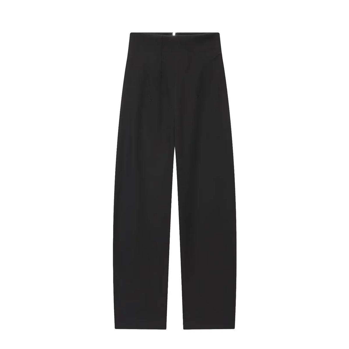 Frauen Elegante Schwarze Blazer Hosen Set Herbst Neue Taste Schlank Blazer Mantel + Zip-up Gerade Lange Hose Sets weibliche 2-teilige Anzüge