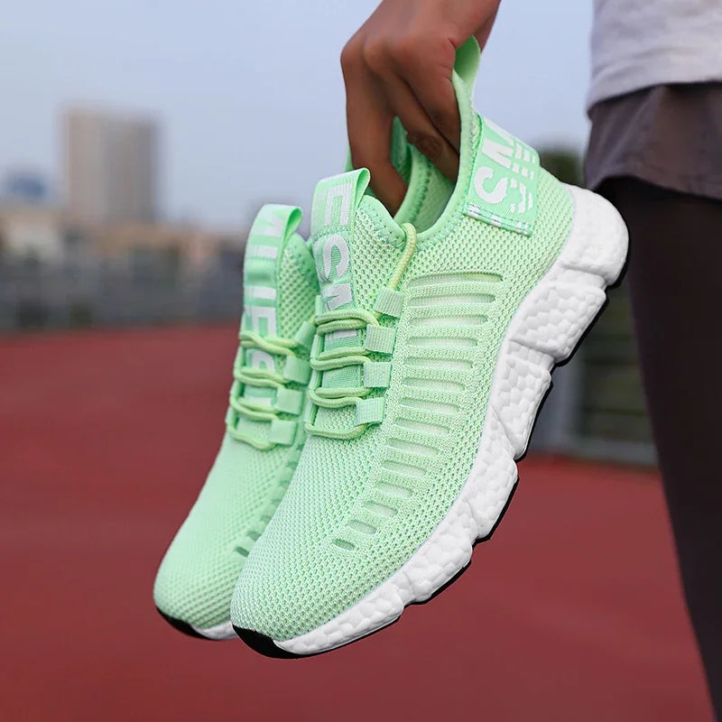 Turnschuhe für Frauen Schuhe Atmungsaktive Laufschuhe Casual Luxus Marke Sport Schuhe Mode Licht Basketball Tenis Plattform Schuhe