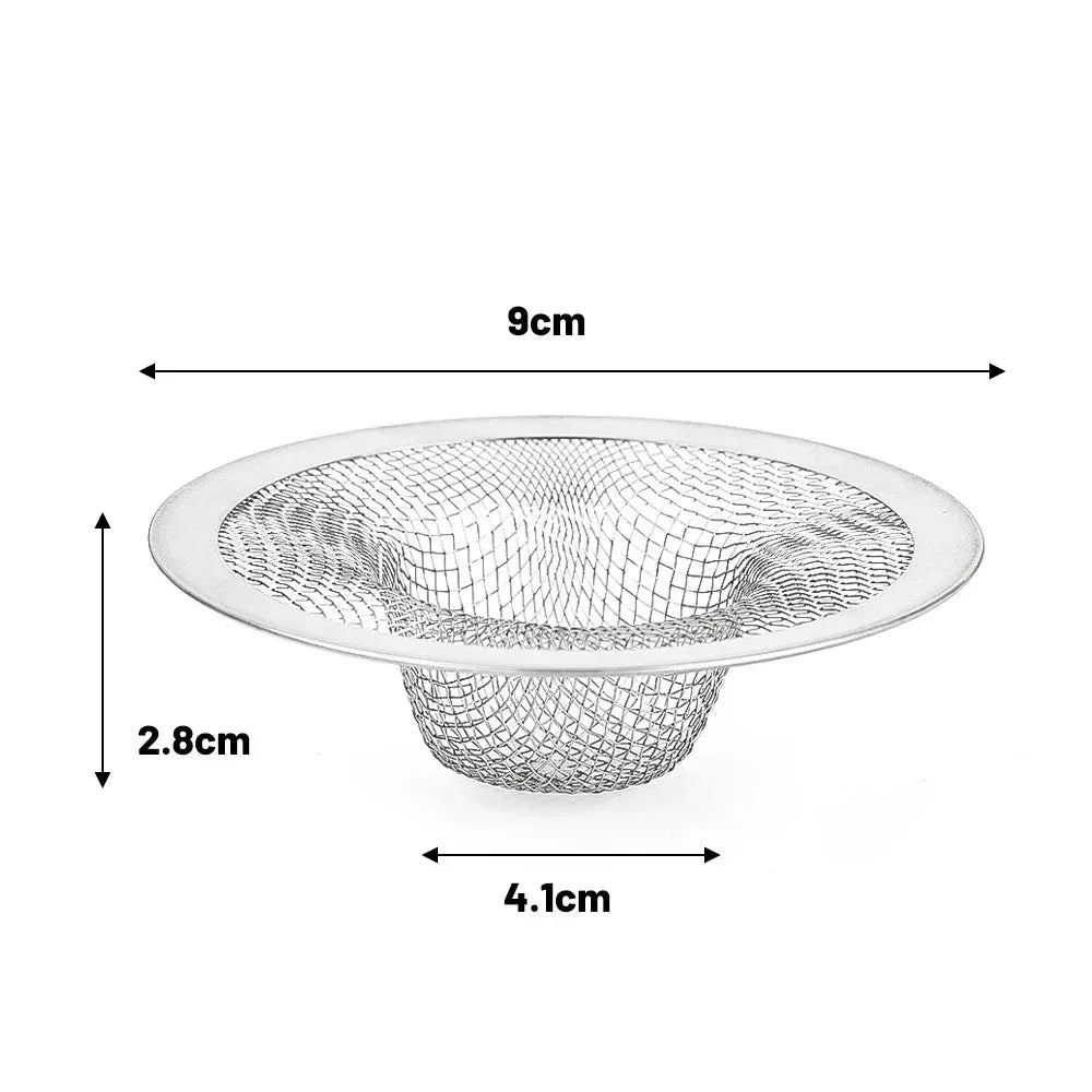Küche Waschbecken Edelstahl Filter Kanalisation Mesh Siebe Badezimmer Waschbecken Bodenablauf Haar Abfall Filter Ablauf Korb Loch Filter