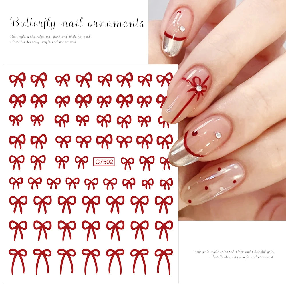 1Pc Gold Splitter Laser Engel Flügel Nail art Aufkleber 3D DIY Schmetterling Flügel Selbstklebende Sliders Maniküre Dekoration Tipps abziehbilder