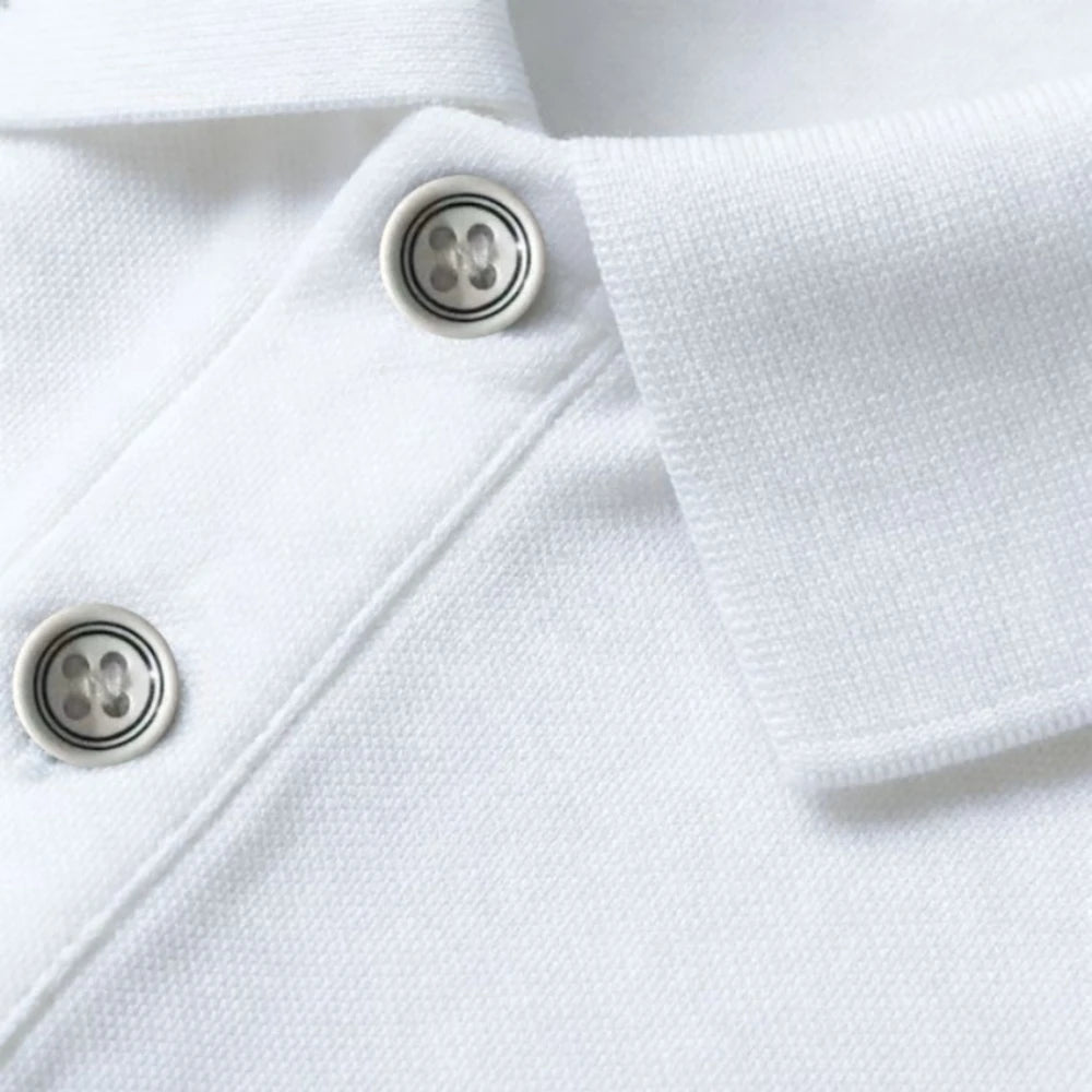 Poloshirts im Casual-Stil, Sommermode für Damen und Herren, Atmungsaktive Golf-Shirts, Unisex Streetwear, Trendige Oversized Weiße Oberteile